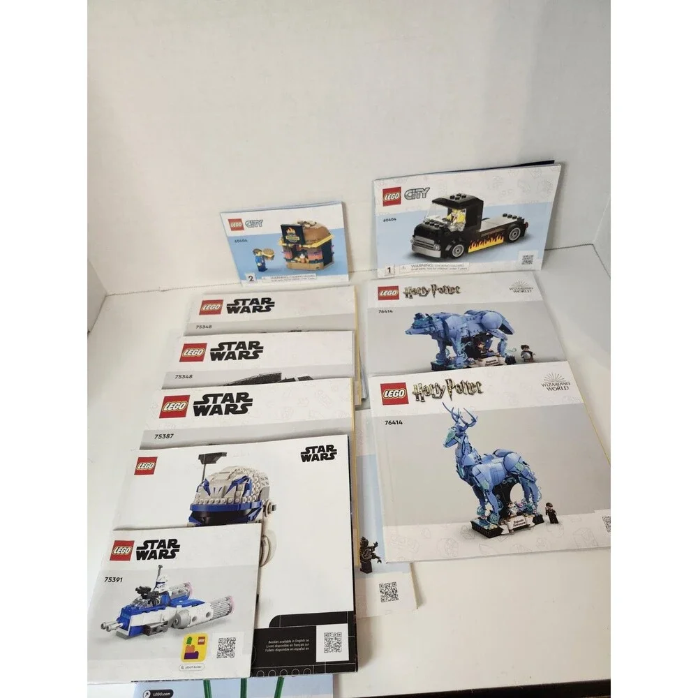 Lot Of Lego Manuals